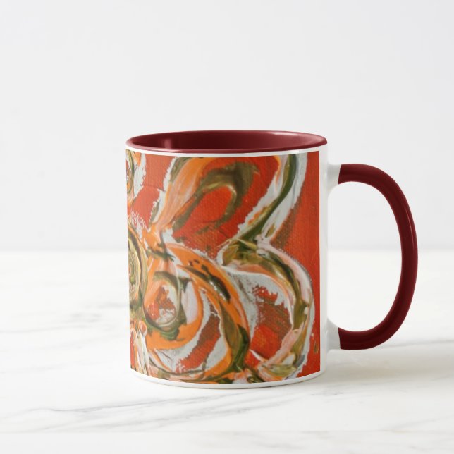 Orange Guardian Angel Mug ou Coupe (Droite)