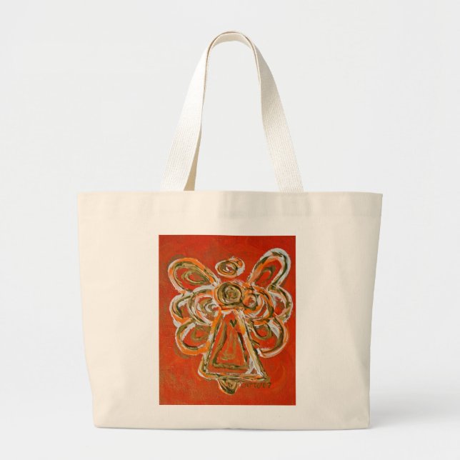 Orange Guardian Angel Sacs fourre-tout (Devant)