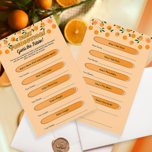 Orange Little Cutie Citrus Baby Predictions Jeu