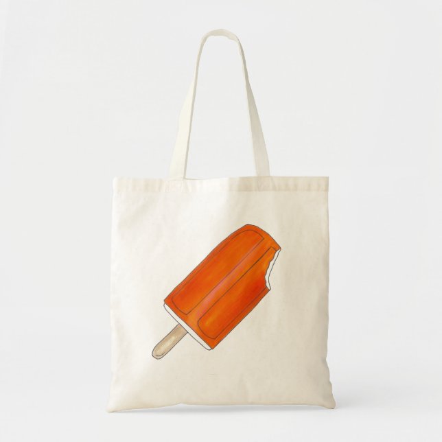 Orange n'Cream Creamsicle Popsicle Sac fourre-tout (Devant)