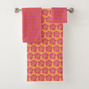 Orange rose Tropical Hibiscus Fleur Blossom Imprim