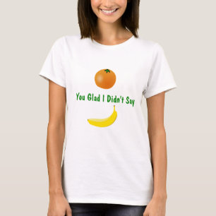 Orange vous heureux T-shirt de plaisanterie
