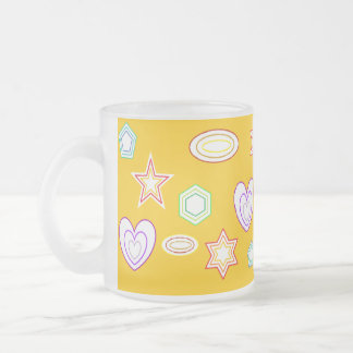 Orange-Yellow Shapes mug