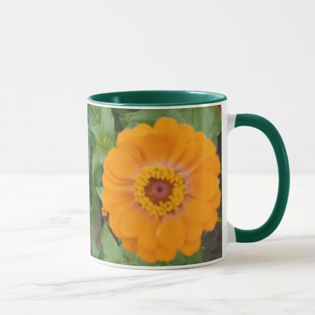 Orange Zinnia Mug (Droite)