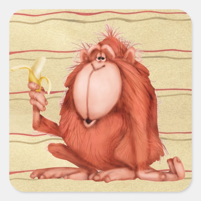 Orangoutan - Stickers (Devant)