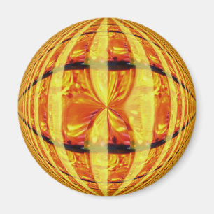 Orb Gold frigo aimant rond