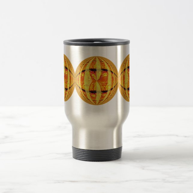 Orb Gold Round tasse de voyage (Centre)
