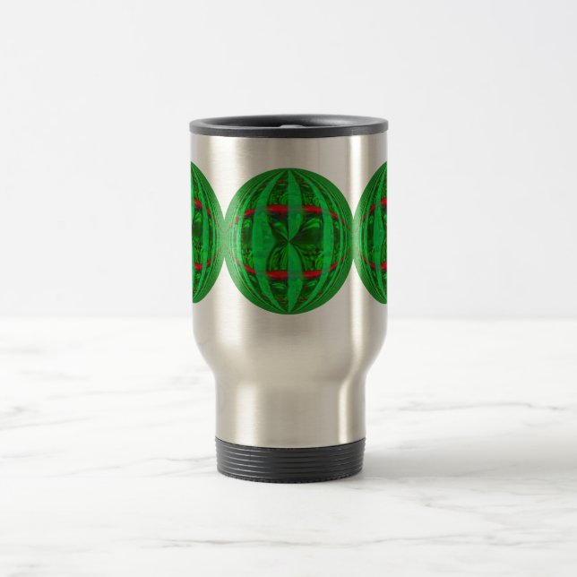 Orb Green Round tasse de voyage (Centre)