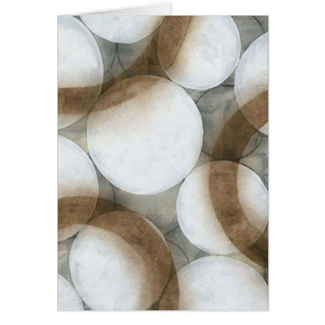 Orbes blanches et cercles Brown (Devant)