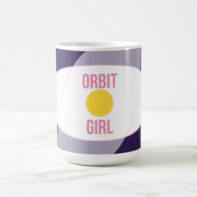 Orbit Girl — 90s Maximalist Mug | Retro Bedrm  (Centre)