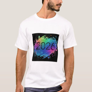 Orbital Dawn: 2026 New Year T-Shirt