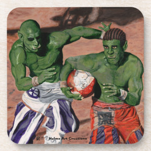 Orc Gladiator Football Imaginaire Dessous de verre