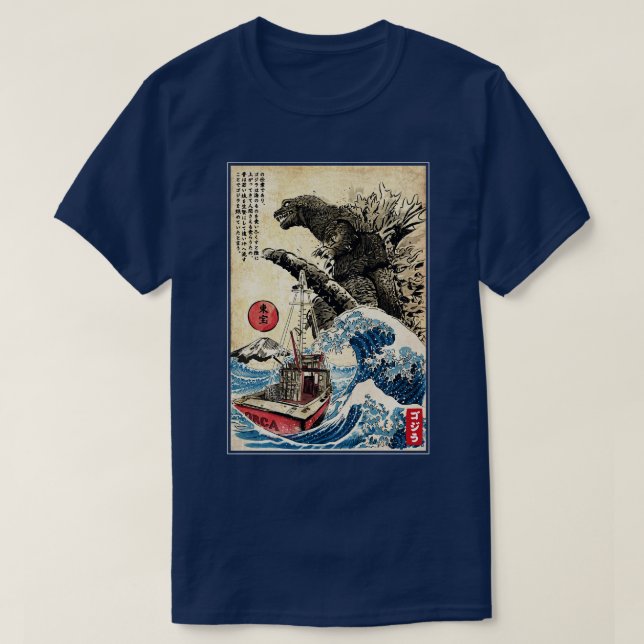 Orca au Japon Sweat - shirt à capuche pour enfants (Design devant)