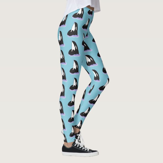 Orca Killer Whale Leggings (Droite)