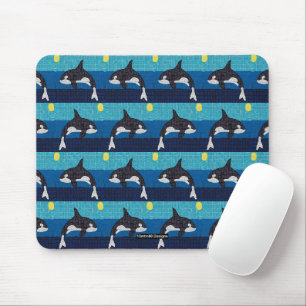 Orca (motif) - Tapis de souris