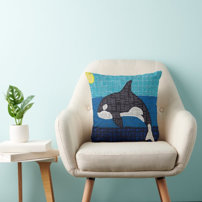 Orca (simple) - Coussin décoratif (Chaise)