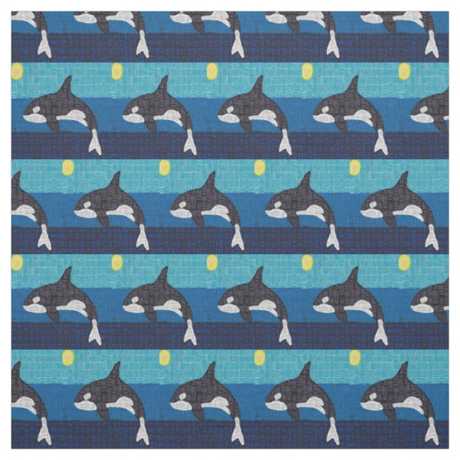 Orca - Tissu en coton Pima (Échantillon)