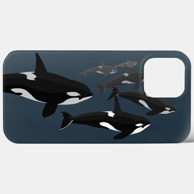 Orca Whale iPhone 6 Coque Killer Whale Coque d'art (Verso (horizontal))