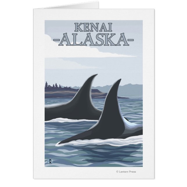 Orca Whales #1 - Kenai, Alaska (Devant)