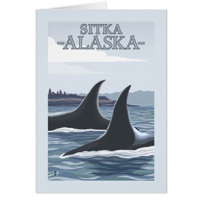 Orca Whales #1 - Sitka, Alaska (Devant)