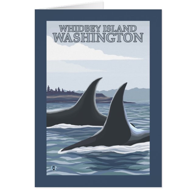 Orca Whales #1 - Whidbey, Washington (Devant)