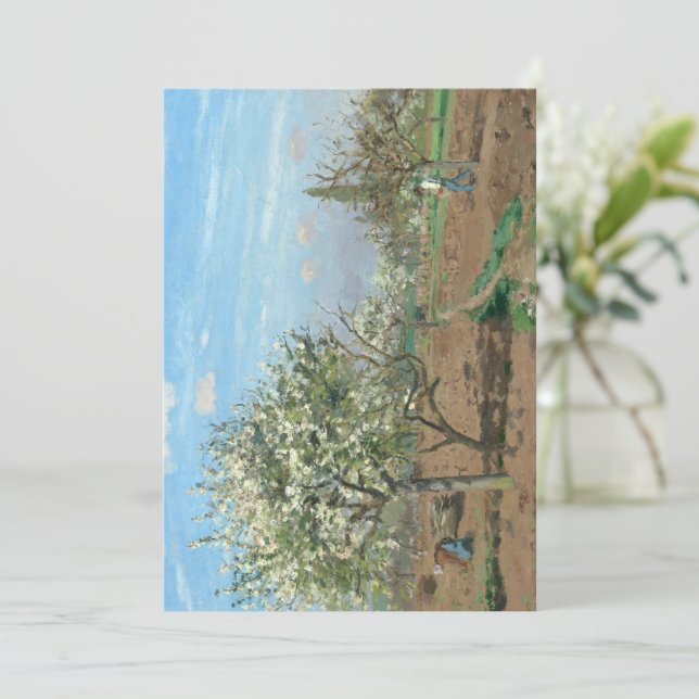 Orchard à Bloom, Louveciennes Camille Pissarro (Debout devant)