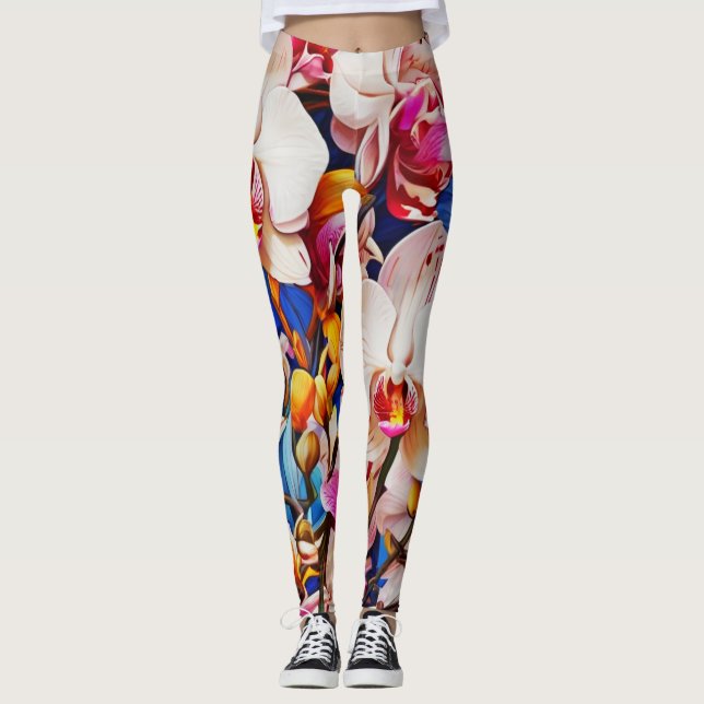 Orchid Symphony Leggings (Devant)