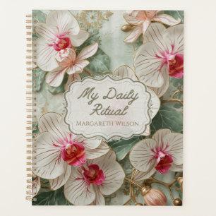 Orchidée Blanche Planificateur Quotidien Fleur Org