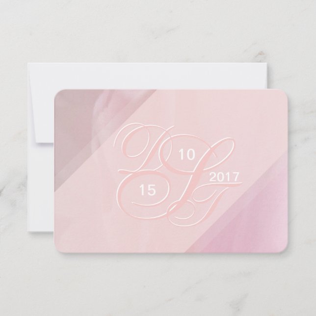 Orchidée Blush RSVP (Devant)