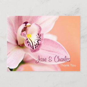 Orchidée ・ Carte postale Merci