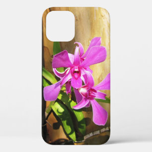 Orchidée en Crète Myrtle Tree - iPhone 12 Coque