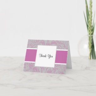 Orchidée rayonnante et Merci snob gris de mariage