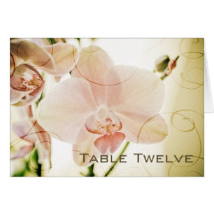 Orchidée rose • Carte de Tableau