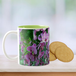 Orchidées et vignes Coupes et Mugs