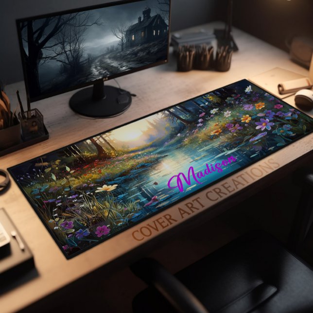 Ordinateur De Bureau, Fleurs sauvages Le Long Du C (Créateur téléchargé)