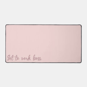 Ordinateur de motivation rose