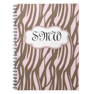 Ordinateur portable de journal de cadrage monograp