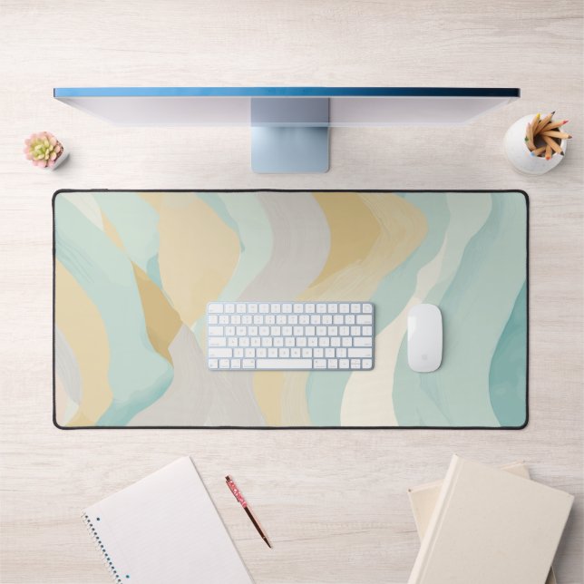 Ordinateur portable grand format à aquarelle abstr (Bureau 1)
