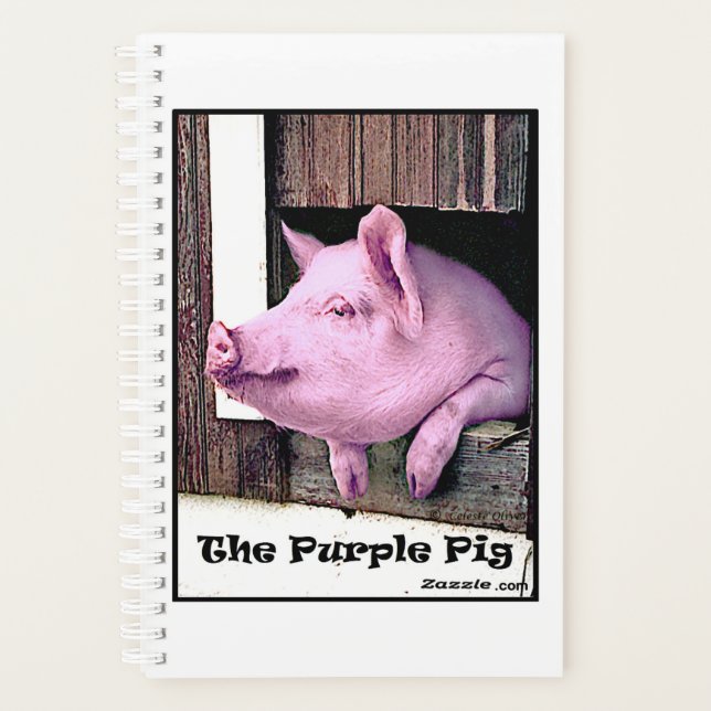 Ordinateur portable Purple Pig Planner (Devant)