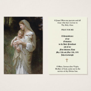 ORDINATION DU PRIÊTRE CATHOLIQUE CARTES SAINES ANN