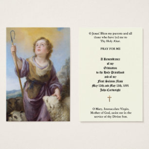 ORDINATION DU PRIÊTRE CATHOLIQUE CARTES SAINES ANN