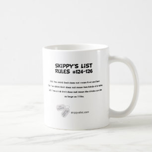 Ordonne la tasse #124-126