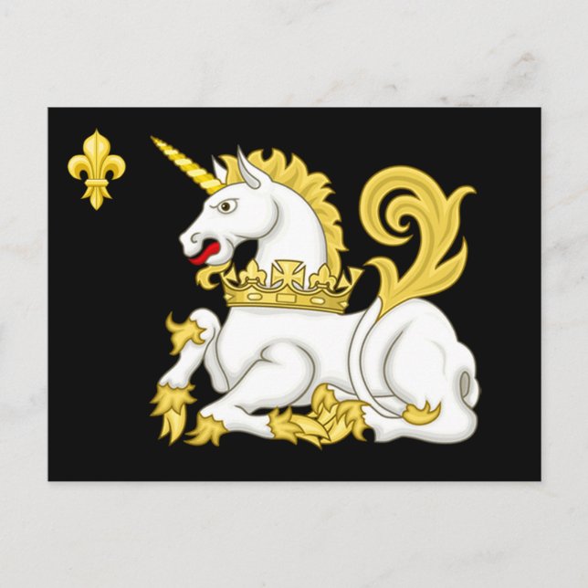 Ordre de la carte postale Drapeau Unicorn (Devant)