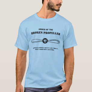 Ordre de, propulseur cassé - T-shirt bleu