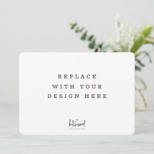 ORDRE D'IMPRESSION Carte 7 x 5 pouces