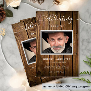 Ordre funéraire, Rustic Memorial Program