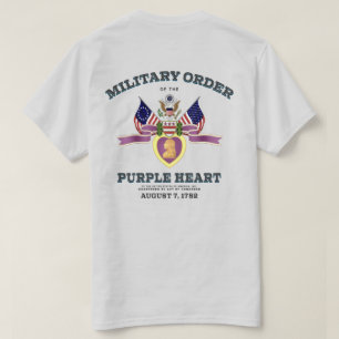 Ordre militaire du T-shirt du coeur pourpre