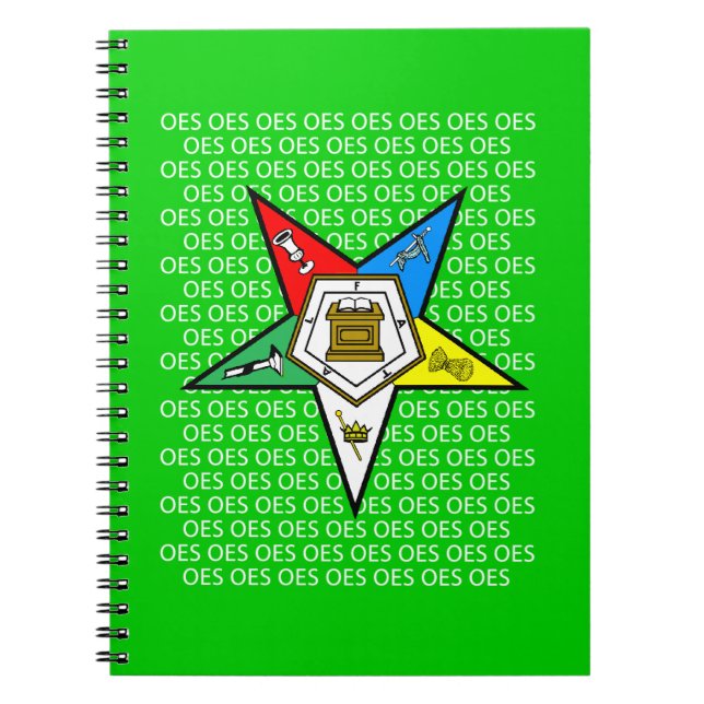 Ordre OES du Carnet Etoile Orientale (Devant)