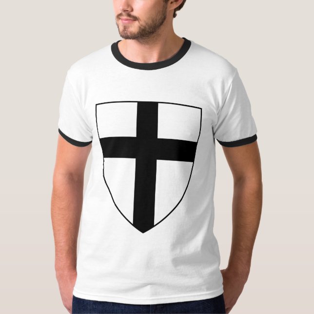 Ordre Teutonic - T-shirt de base de la sonnerie (Devant)