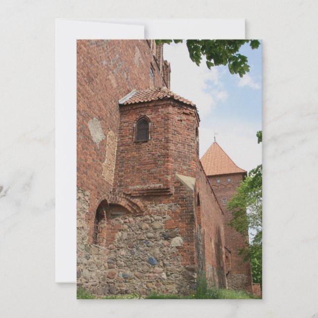 Ordre Teutonique Château Neidenburg Invitation (Devant)